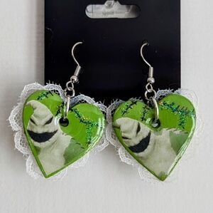 OOGIE BOOGIE Handmade Heart Earrings